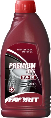 

Моторное масло Favorit Premium DPF 5W-30 SN/CF 1л