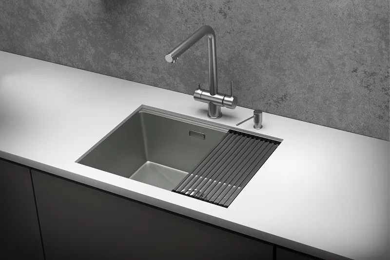 

Кухонная мойка Granula Kitchen Space 6045 (сталь матовая)