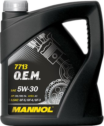 Моторное масло Mannol O.E.M. for Hyundai Kia 5W-30 4л