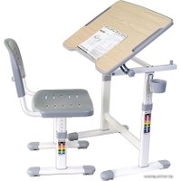 Парта Fun Desk Piccolino II (серый)