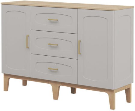 Тумба Мебель Неман Танаро МН-058-07 (кашемир, гикори рокфорд натуральный)