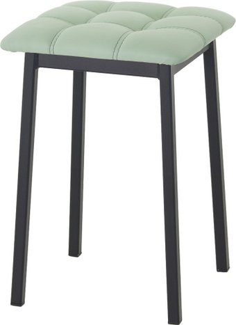 Табурет AMC Comfort 7К1.10 (кожзам, мятный/черный)