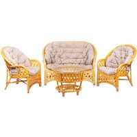 Набор садовой мебели Calamus Rotan Черчиль комфорт (мед)