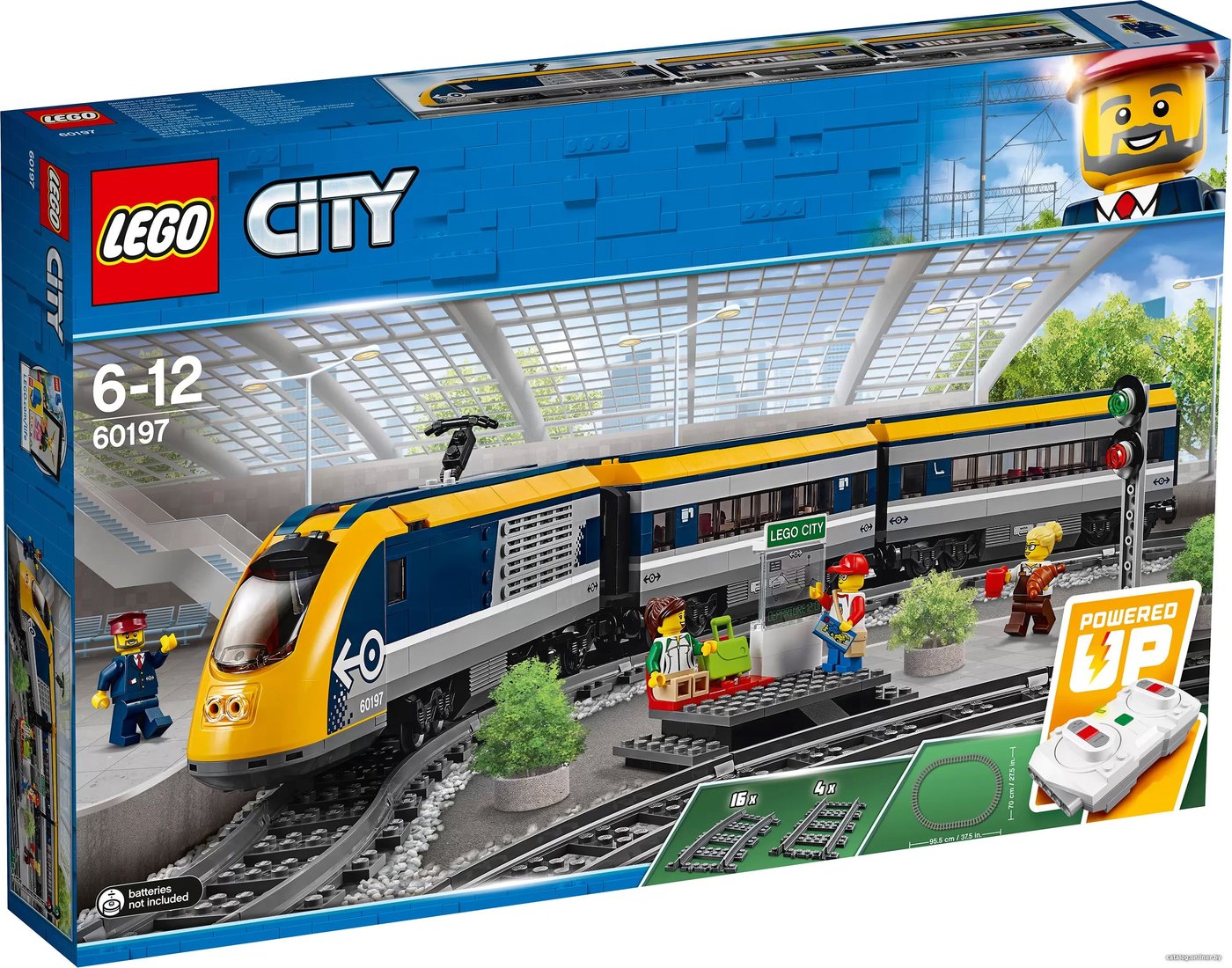 Конструктор LEGO City 60197 Пассажирский поезд