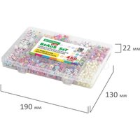 Бусины BRAUBERG Beads set 664695 (450 шт)