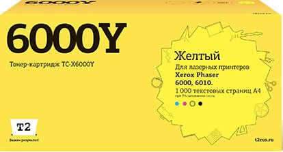 Картридж T2 TC-X6000Y (аналог Xerox 106R01633)