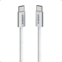 Кабель Anker A8060 USB Type-C - USB Type-C 240W (1.8м, белый)