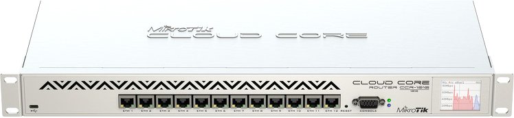 

Маршрутизатор Mikrotik Cloud Core Router 1016-12G (CCR1016-12G)