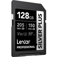 Карта памяти Lexar Professional SILVER PLUS SDXC LSDSIPL128G-BNNNG 128GB