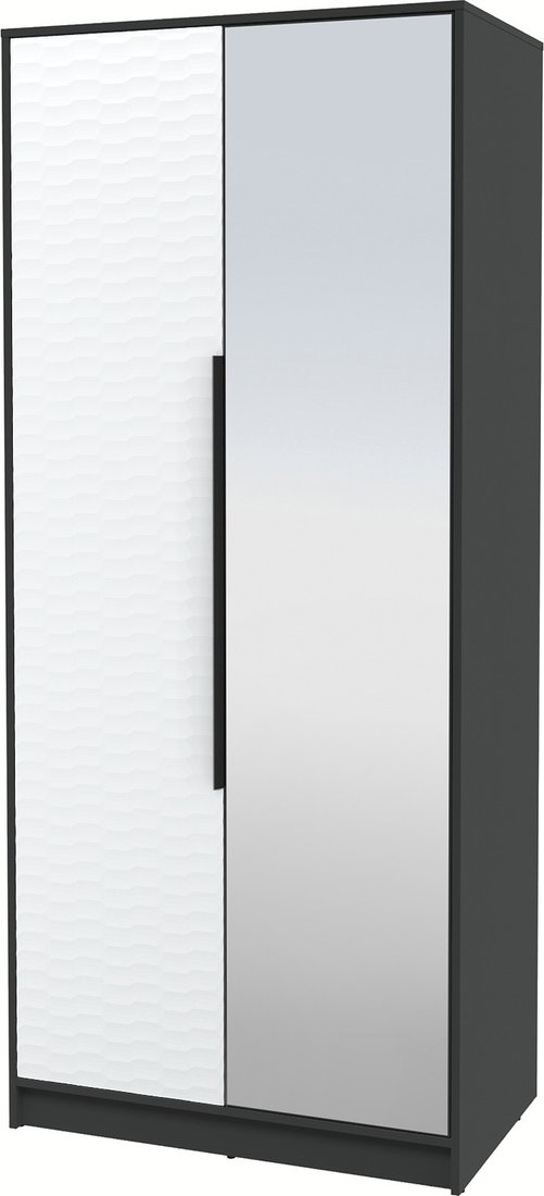 

Шкаф распашной Интерлиния Концепт Зодиак КТ-Ш2з (антрацит/белый)