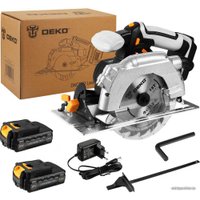Дисковая (циркулярная) пила Deko DKCS20 Laser 063-4210 (с 2-мя АКБ)