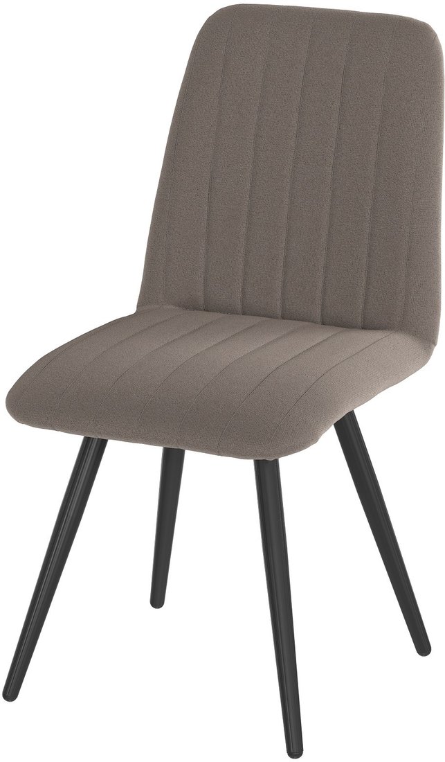 

Стул MK Status Кенди 580x870x450 (велюр бежевый/конус черный)