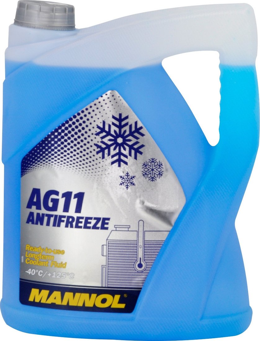 Антифриз Mannol Antifreeze AG11-40 5л (синий)