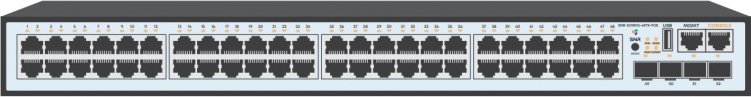 

Управляемый коммутатор 2-го уровня SNR SNR-S2989G-48TX-POE