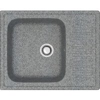 Кухонная мойка MARRBAXX Карельский камень модель 15/Q8 F015Q008 (серый/темно-серый)