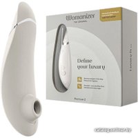 Вибромассажер Womanizer Premium 2 Gray