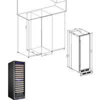 Винный шкаф Temptech WP180DCB