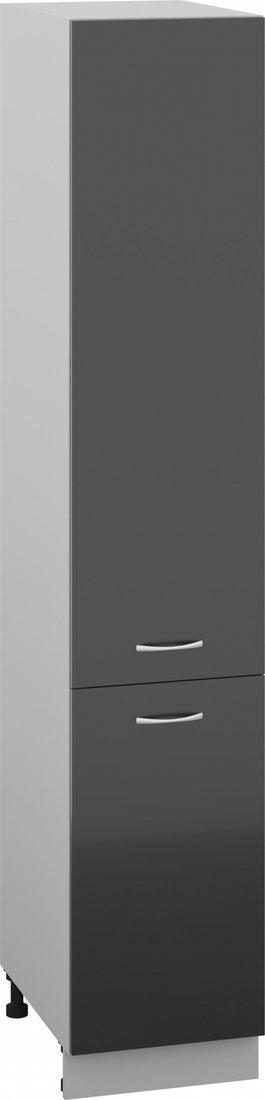 

Шкаф-пенал Кортекс-мебель Корнелия Лира НШП40 (черный)