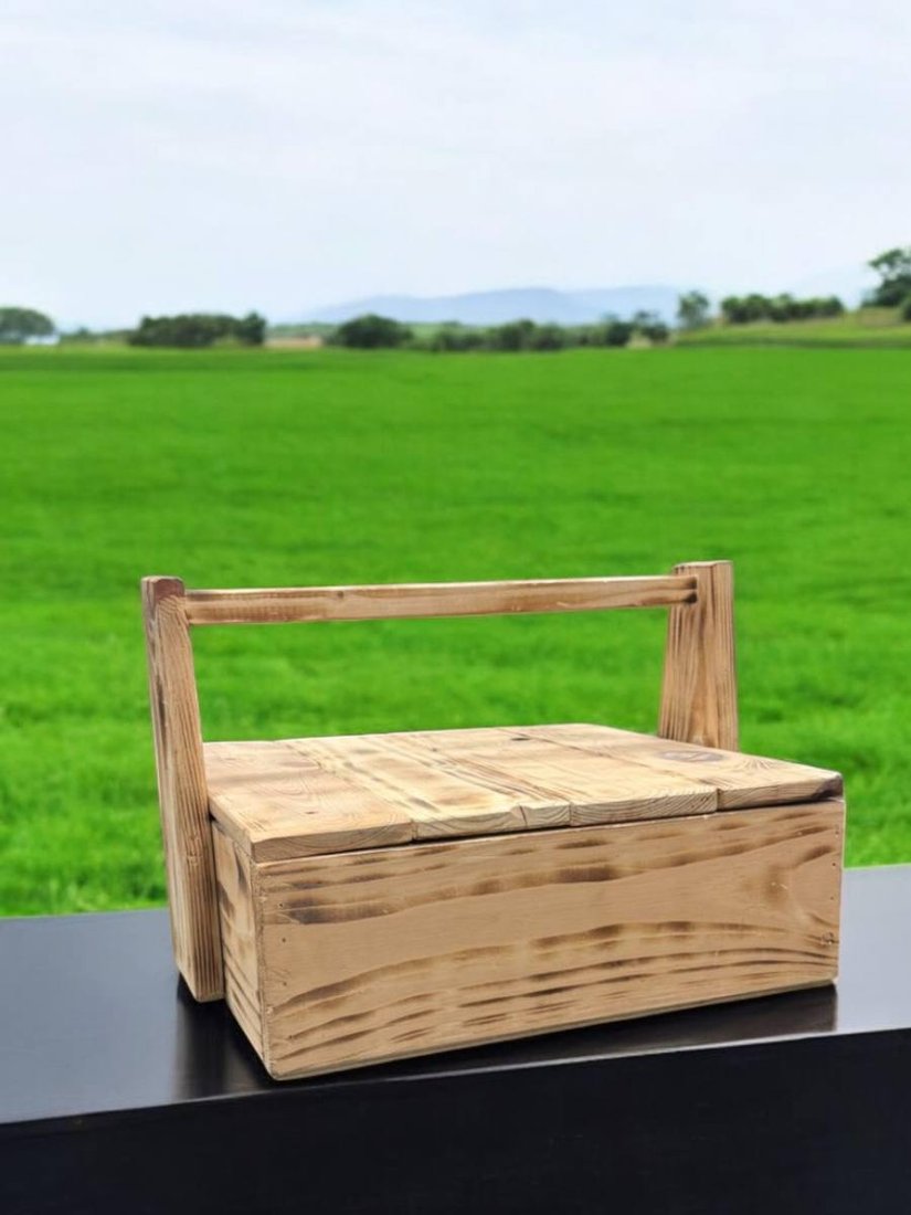 

Фудбокс Florbox C крышкой большой 33x33x23.8 см (обжиг)