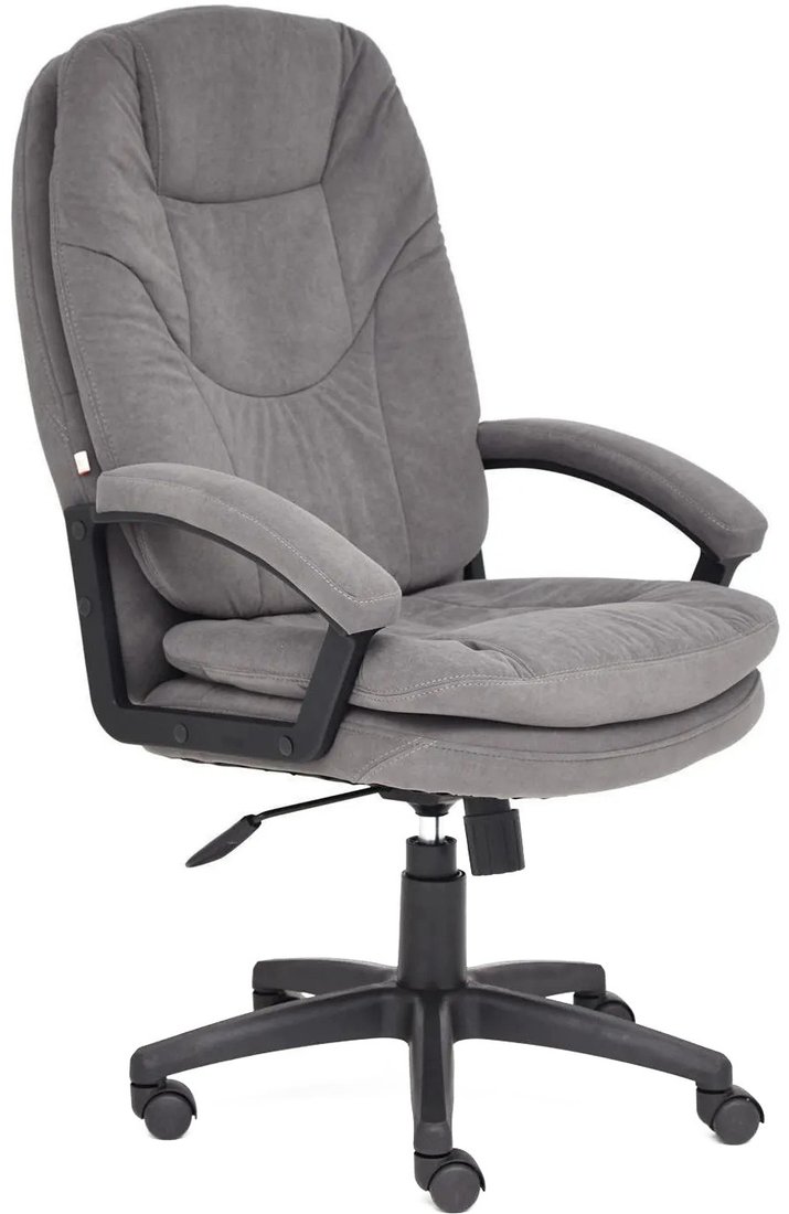

Офисное кресло TetChair Comfort LT флок (серый)