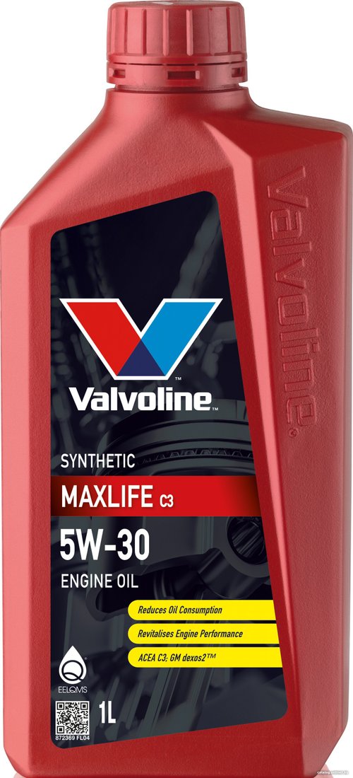 Моторное масло Valvoline Maxlife C3 5W-30 1л