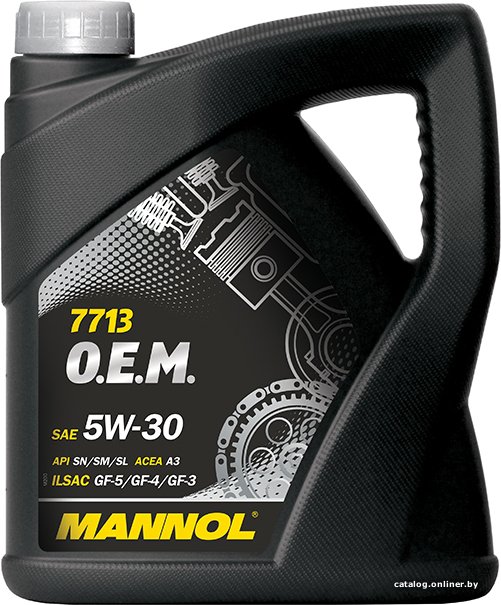 Моторное масло Mannol O.E.M. for Hyundai Kia 5W-30 4л