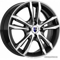 Литые диски K&K Samara 16x6" 4x100мм DIA 67.1мм ET 45мм Алмаз черный