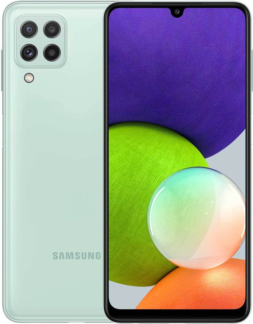 

Телефон Samsung Galaxy A22 SM-A225F/DSN 4GB/64GB (мята)
