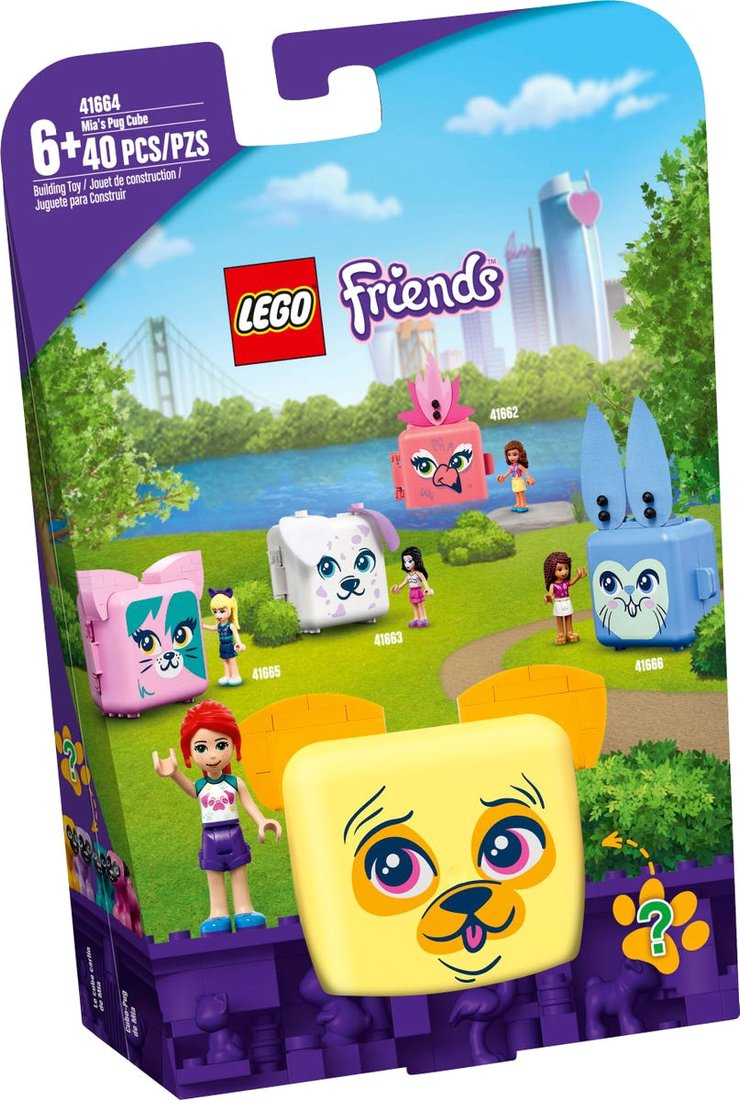 

Конструктор LEGO Friends 41664 Кьюб Мии с мопсом