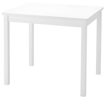 Детский стол Ikea Криттер 401.538.59 (белый)