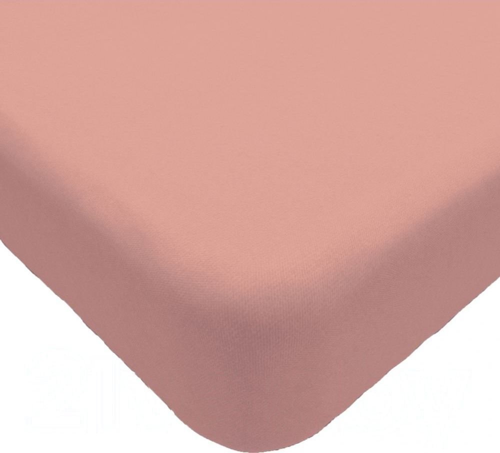 

Постельное белье Luxsonia Трикотаж на резинке 140x200 Мр0010-5 (розовый)