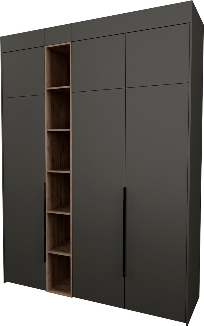 

Шкаф распашной Рэйгрупп Рэй S245-В7-1-WKW В7-1 (дуб веллингтон/кобальт)