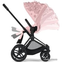 Универсальная коляска Cybex Priam (2 в 1, simply flowers pale blush, шасси rose gold)