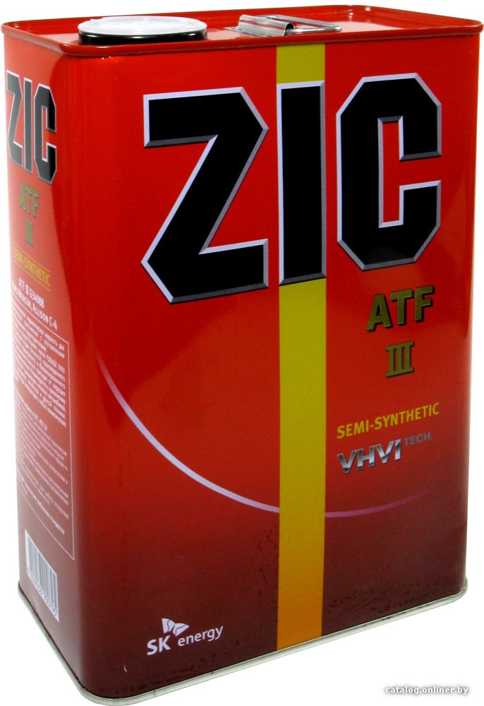 Трансмиссионное масло ZIC ATF III 4л