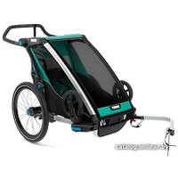 Детский велоприцеп Thule Chariot Lite (Blue Grass/Black)
