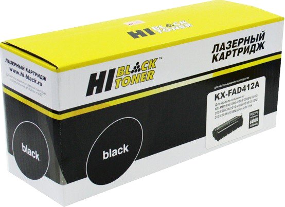 

Фотобарабан Hi-Black HB-KX-FAD412A (аналог Panasonic KX-FAD412A7)
