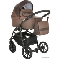 Коляска-люлька Pituso Nino (2 в 1, 3001 brown)