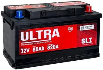 Ultra PRO R+ низкий (85 А·ч)