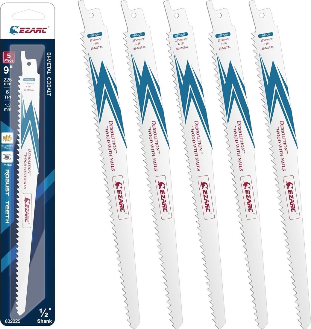 

Набор пильных полотен Ezarc R922DH 802025 (5 шт)