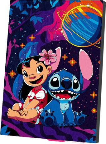 Картина по номерам Disney Лило и Стич: космическое приключение 10957166