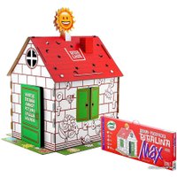 Домик-раскраска BibaLina Max с русским алфавитом
