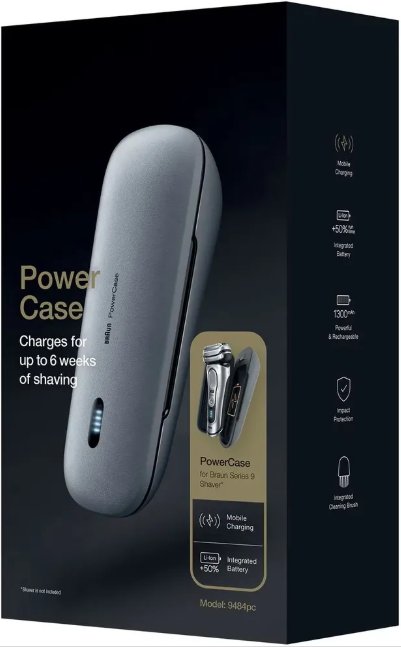 

Зарядный футляр Braun PowerCase 9484PC