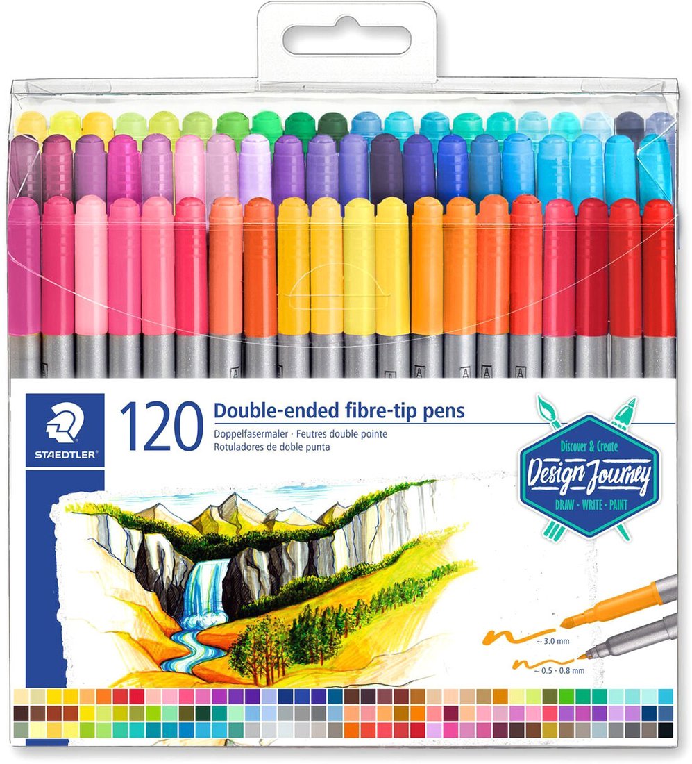 

Набор маркеров Staedtler 3200 TB120 (120 шт)