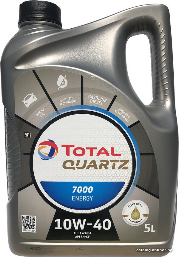 Моторное масло Total Quartz 7000 Energy 10W-40 5л
