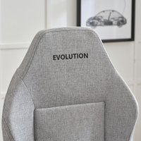 Игровое (геймерское) кресло Evolution TITAN Fabric (серый)