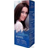 Крем-краска для волос Estel Love 6/74 темный каштан