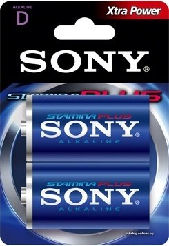 Батарейка Sony D 2 шт. [AM1-B2D]