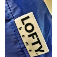 Кресло-мешок LoftyHome Груша XXXL (оксфорд/велюр, синий)