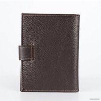 Портмоне с автодокументами Poshete 604-077M-BRW (коричневый)