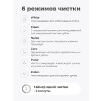 Электрическая зубная щетка Geozon Dental Care Pro (черный)